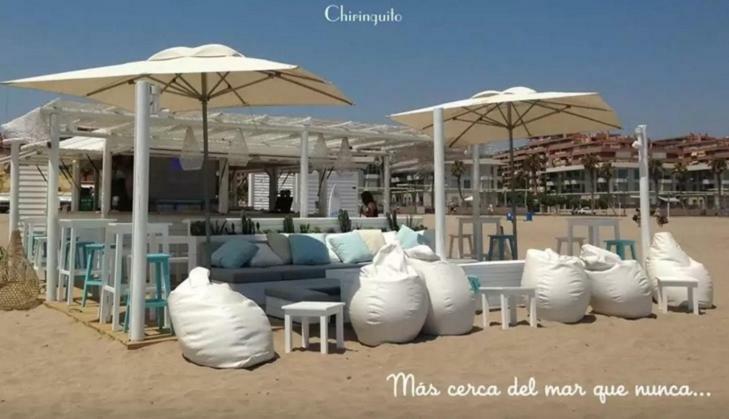 Beach Valencia Luxury A40-35 Apartment With Terrace And Sea Views Esterno foto